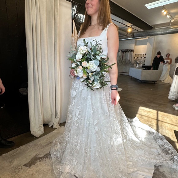 Brand New Rish Bridal Carolina Flowy Wedding Skirt size 6 - Picture 9 of 14